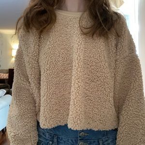 Teddybear cropped Sweatshirt